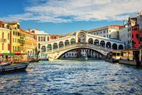 Papermoon Fotobehang Grand Canal and Rialto bridge