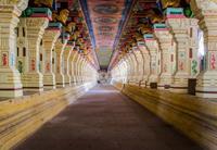 Papermoon Fotobehang Ramanathaswamy tempel Vliesbehang, eersteklas digitale print