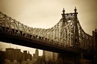 Papermoon Fotobehang New Yorkse brug Vliesbehang, eersteklas digitale print