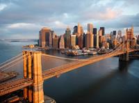 Papermoon Fototapete »Brooklyn Bridge Morning«, glatt