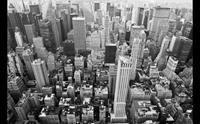 Papermoon Fotobehang Manhattan stadsbeeld Vliesbehang, eersteklas digitale print