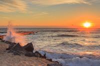 Papermoon Fototapete »Cape Hatteras Beach«, samtig, Vliestapete, hochwertiger Digitaldruck