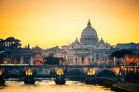 Papermoon Fotobehang Stuks. Peters Cathedral in Rome