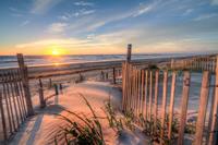 Papermoon Fotobehang Outer Banks Dunes Vliesbehang, eersteklas digitale print