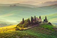 Papermoon Fototapete »Tuscany Farm Landscape«, glatt