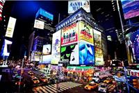 Papermoon Fotobehang New York Time Square