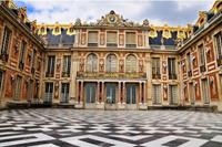 Papermoon Fotobehang Slot Versailles fluwelig, vliesbehang, eersteklas digitale print