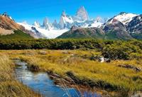 Papermoon Fotobehang Bergen in Patagonië Vliesbehang, eersteklas digitale print