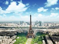Papermoon Fototapete »Eiffel Tower«, glatt