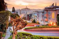 Papermoon Fotobehang Lombard Street in San Francisco