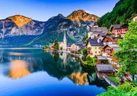 Papermoon Fotobehang Hallstatt Austria