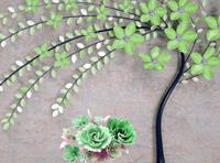 Papermoon Fototapete »Baum mit Blumen«, samtig, Vliestapete, hochwertiger Digitaldruck, inklusive Kleister