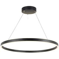 SLV LED Pendelleuchte One in Schwarz 34W 1270lm