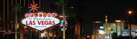 Papermoon Fotobehang Las Vegas Panorama Vlies, 2 banen, 350 x 100 cm (2 stuks)