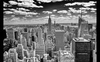 Papermoon Fotobehang Manhattan panorama Vliesbehang, eersteklas digitale print