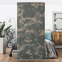 Klebefieber Raumteiler Camouflage