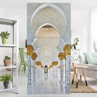 Klebefieber Raumteiler Moschee in Abu Dhabi