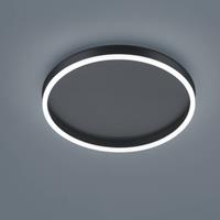 Helestra Sona LED plafondlamp, zwart, Ã 40 cm