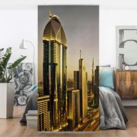 Klebefieber Raumteiler Goldenes Dubai