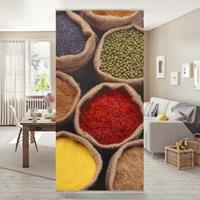Klebefieber Raumteiler Colourful Spices
