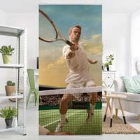 Klebefieber Raumteiler Tennis Player