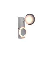 Brilliant MERIZA LED Wandstrahler 20 cm Metall / Kunststoff Weiß