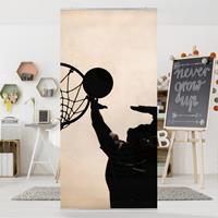 Klebefieber Raumteiler Basketball