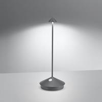 Zafferano - Pina- Tafellamp - Donkergrijs - 29cm