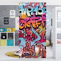 Klebefieber Raumteiler HipHop Graffiti