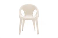 Magis Bell Stapelbarer Sessel / By Konstantin Grcic / recyceltes Polypropylen- Öko-Design -  - Weiß