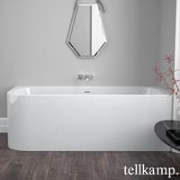 Tellkamp Thela Eck-Badewanne mit Verkleidung, 0100-247-00-A/CR