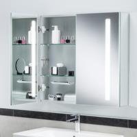 Villeroy & Boch My View 14 Spiegelschrank mit LED-Beleuchtung mit 2 Türen, A421C800