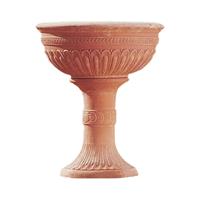 Gartentraum.de Großer Pflanztopf aus Terracotta - Artemisia / ohne Podest