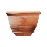 Gartentraum.de Blumenkübel aus Terracotta - frostbeständig - Marsilius / 50x60cm (HxDm)