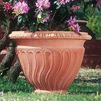 Gartentraum.de Klassischer Pflanztopf aus robuster Terracotta - Diagio