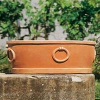 Gartentraum.de Outdoor Pflanzkübel aus Terracotta - Eleonora