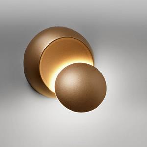 LupiaLicht LED Wandleuchte Moon in Gold 5W 350lm