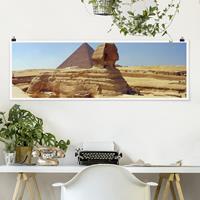 Bilderwelten Panorama Poster Spirituell Geheimnisvolle Sphinx