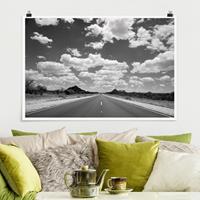 Bilderwelten Poster Natur & Landschaft - Querformat Route 66 II