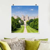 Bilderwelten Poster Architektur & Skyline - Quadrat Windsor Castle