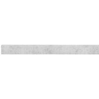 Leen Bakker Plakplint Stone-Slate - grijs (betonkleur) - 240x2,2x0,5 cm