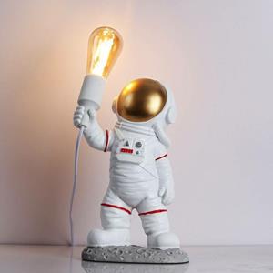 BARCELONA LED Astronauten-Tischlampe 'Aldrin'. - Blanco