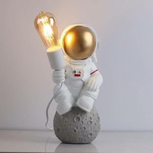 BARCELONA LED Astronauten-Tischlampe 'Neil'. - Blanco