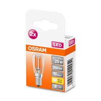 Osram LED Leuchtmittel Special T26 25 klar Kühlschranklampe, E14 - 2,8W