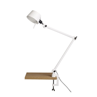 Tonone Bolt Desk 2 arm Bureaulamp met tafelklem - Wit