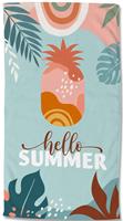 good morning Strandtuch "Hello summer", (1 St.), schnell trocknet