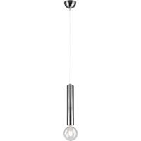 BES LED Led Hanglamp - Hangverlichting - Trion Claro - E27 Fitting - 1-lichts - Rond at Nikkel - Aluminium
