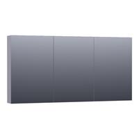 Saniclass Plain Spiegelkast 139x70x15cm Mat Grijs SK-PL140MG