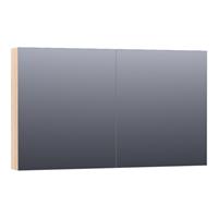 Saniclass Plain Spiegelkast 119x70x15cm White Oak SK-PL120WO
