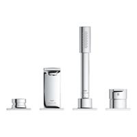 Grohe Allure badrandcombinatie met handdouche Chroom 19316001